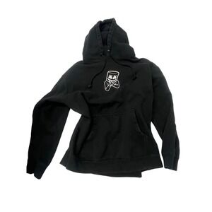 Marshmello Mello Made It Right Blk Graphic Long‎ Sleeve Hooded Sweatshirt Men L